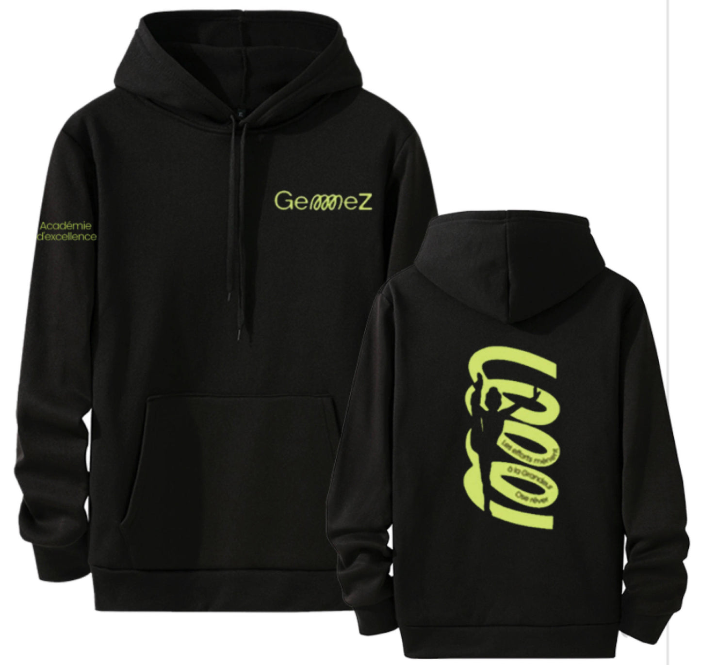 Black Academy Gymnastics Hoodie