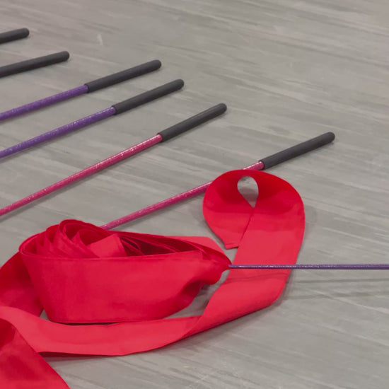 Rhythmic Gymnastics Ribbon sticks video