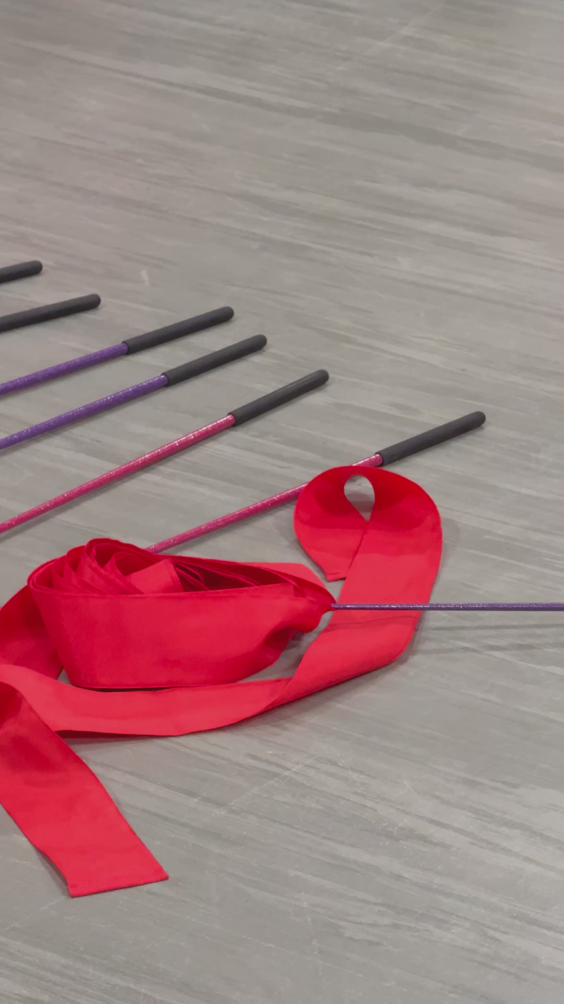 Rhythmic Gymnastics Ribbon sticks video