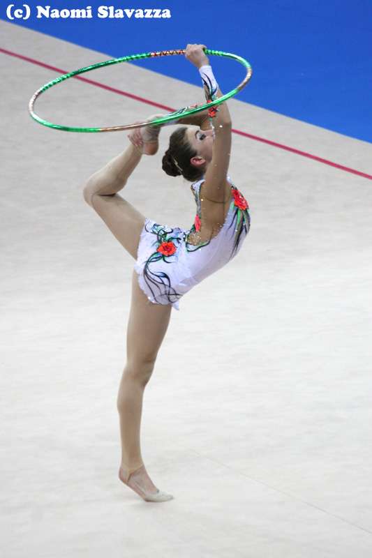 Gymnaste de l'Académie Gemmez en compétition