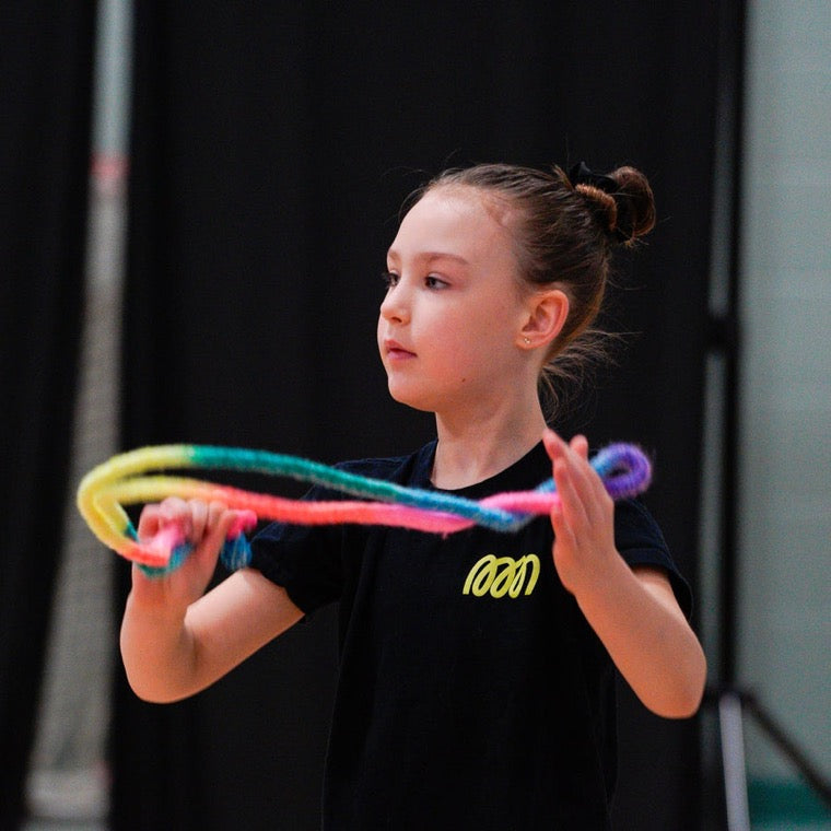 Corde d'entraînement de gymnastique rythmique